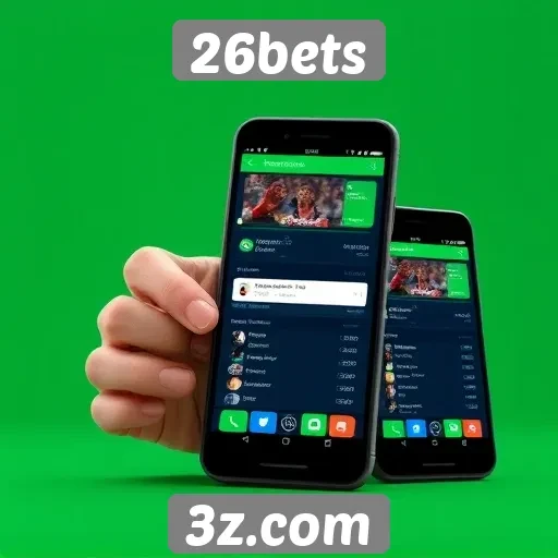 Experiência do usuário em 26bets em dispositivos móveis